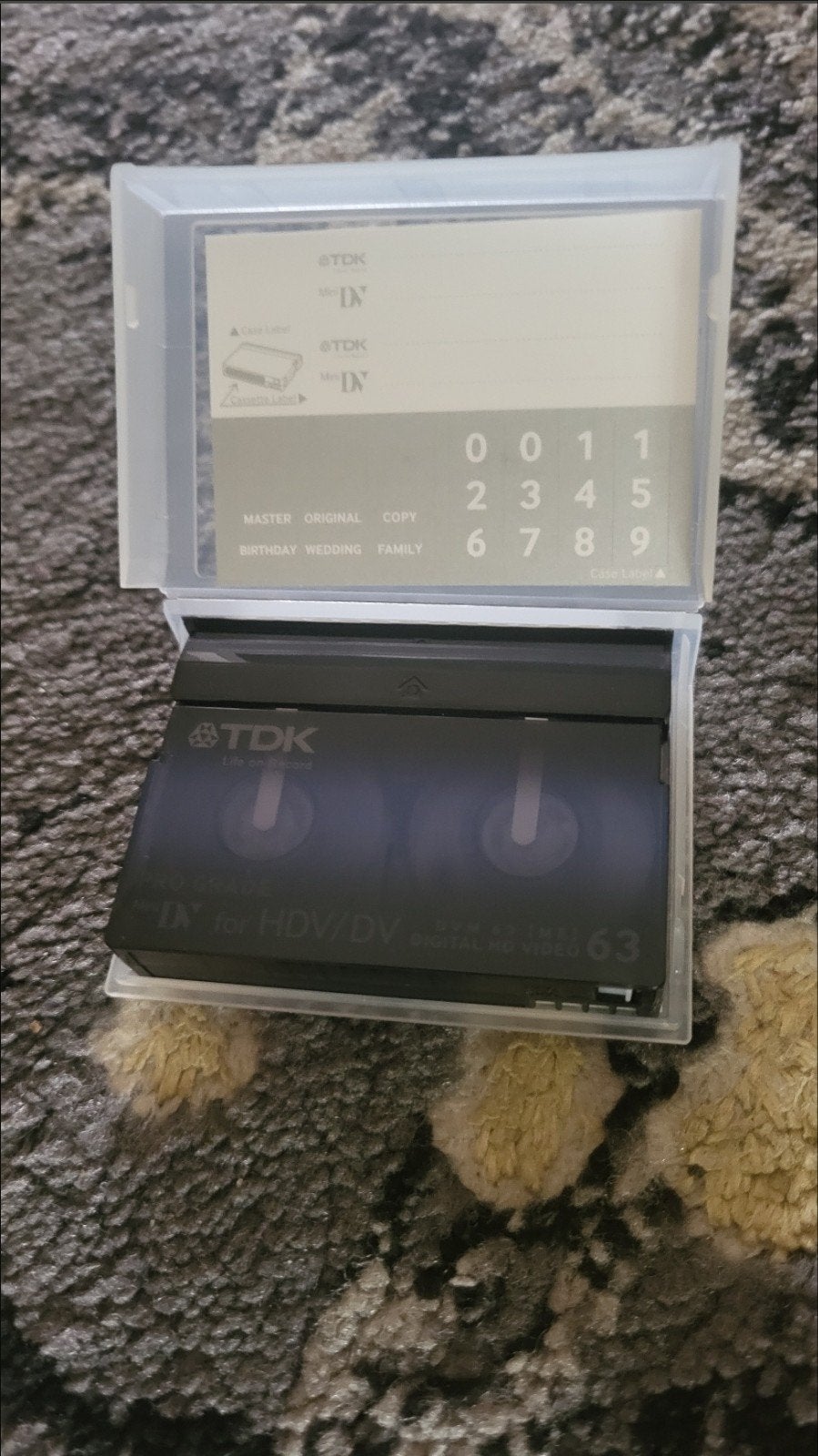TDK MiniDV Tape Pro Grade HDV 63 min - Ongebruikt, Ophalen of Verzenden