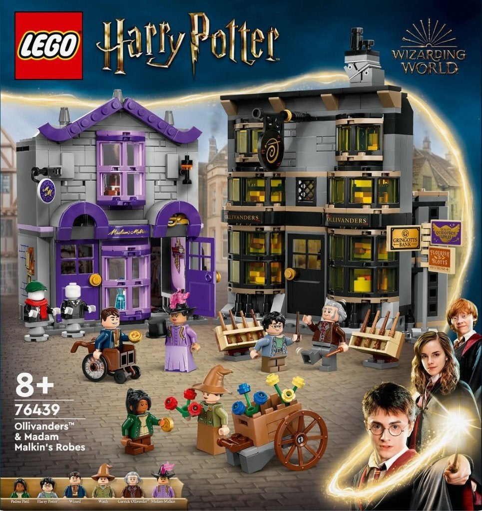 LEGO 76439 Les robes d'Ollivander et Madame Mallekin - NEUF, Neuf, Enlèvement ou Envoi, Lego, Ensemble complet