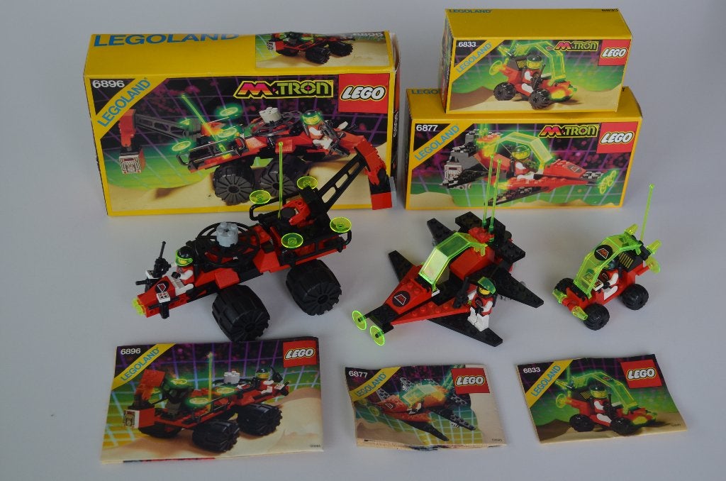 Lego: nr. 6896-6877-6833 M TRON., Lego, Ophalen of Verzenden, Zo goed als nieuw, LEGOLAND