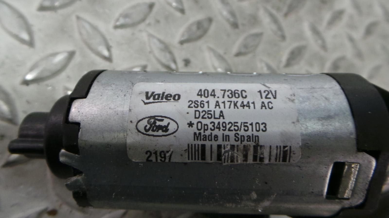 FORD FIESTA RUITENWISSERMOTOR ACHTER 2007, Auto-onderdelen, Ophalen of Verzenden, Gebruikt, ARN erkend