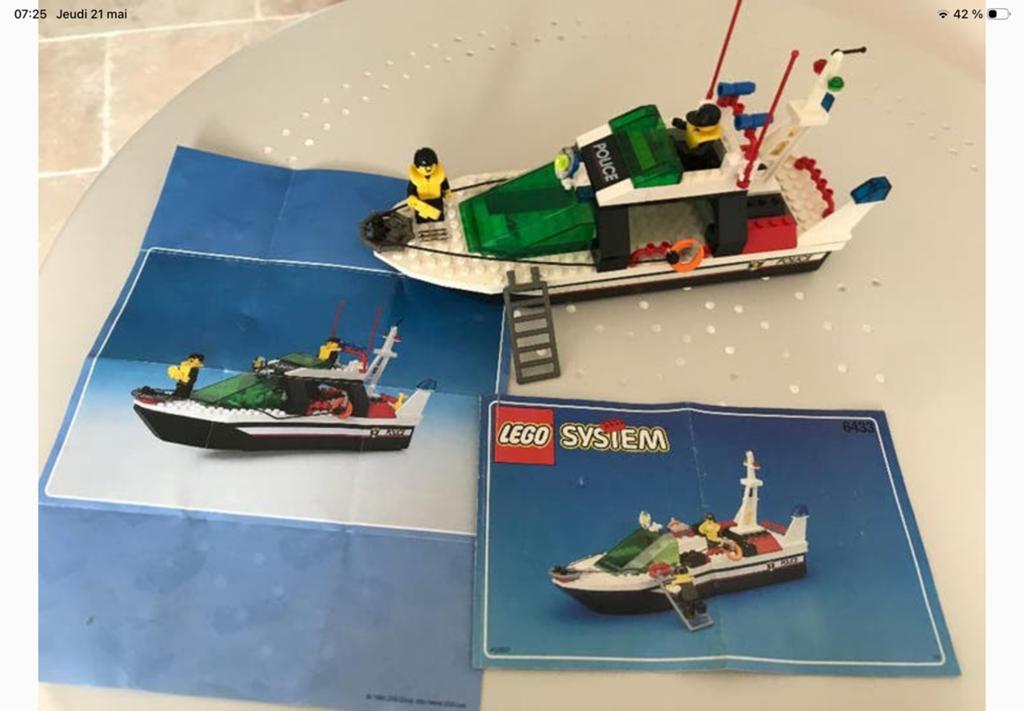 Lego 6433 kustwacht, Ophalen, Zo goed als nieuw, Lego