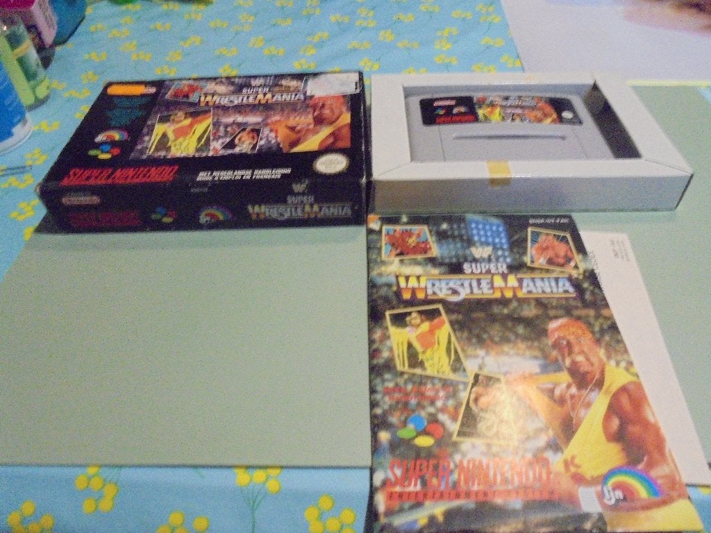 Super Nintendo Super Wrestle Mania (CIB), Games en Spelcomputers, Ophalen of Verzenden, Gebruikt, Vechten