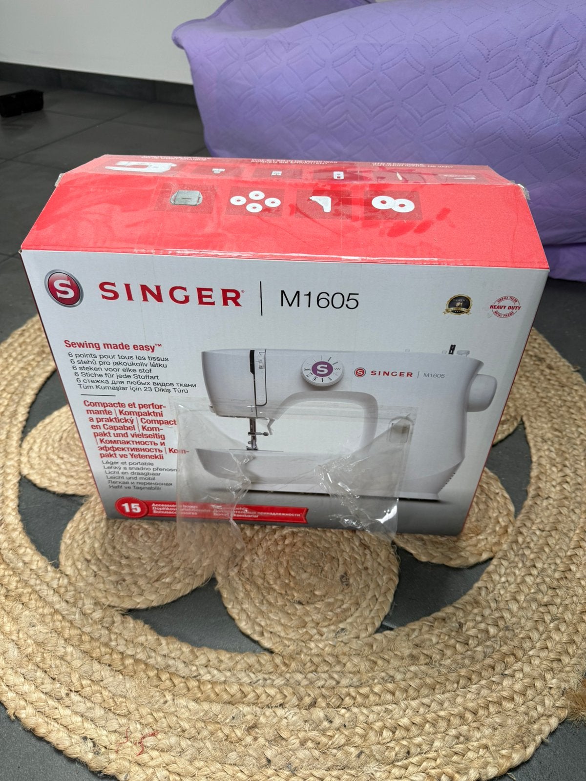 SINGER naaimachine, Ophalen, Zo goed als nieuw, Naaimachine, Singer