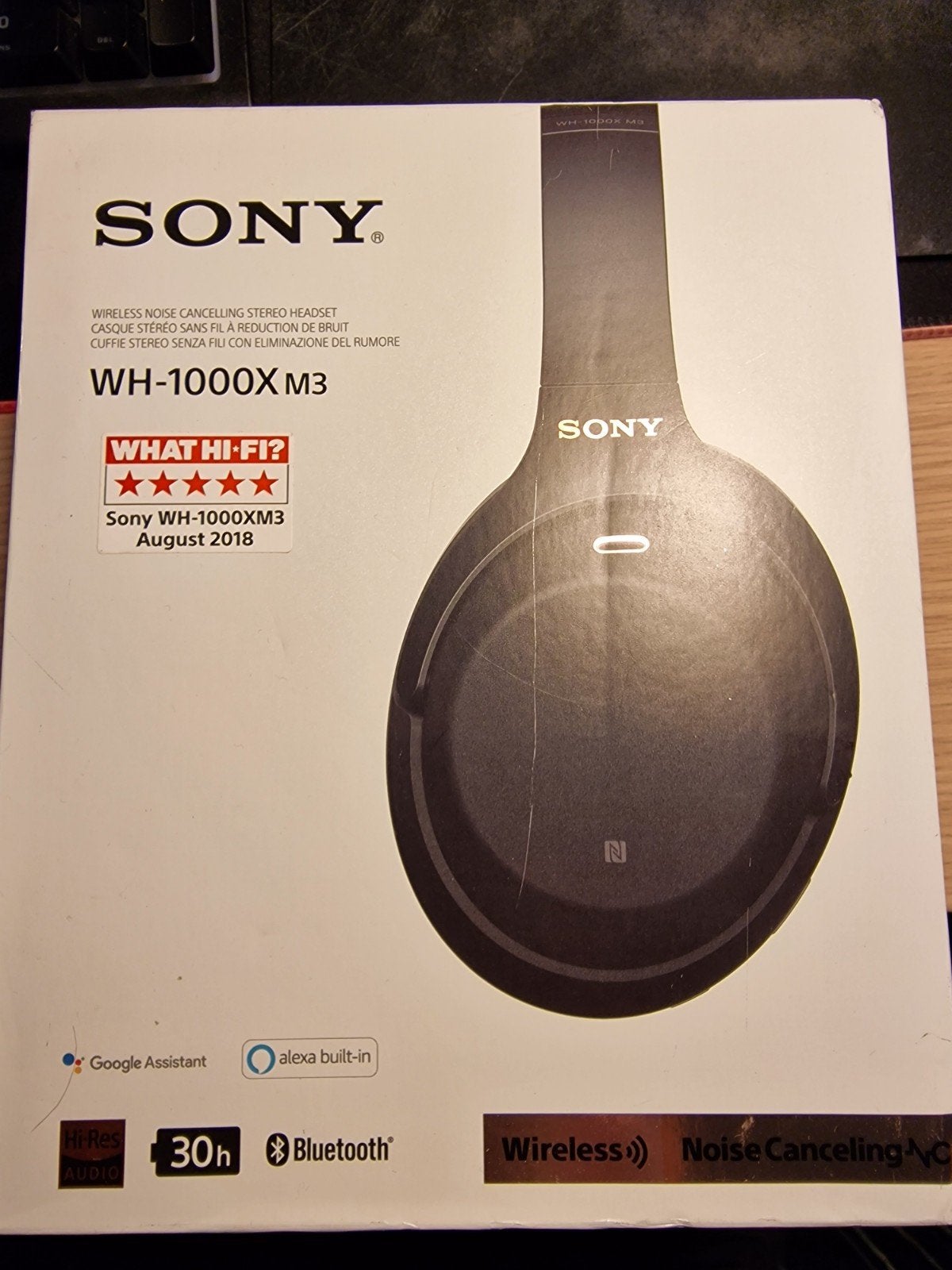 Sony WH-1000XM3, Enlèvement ou Envoi, Sans fil, Sony, Supra-auriculaire