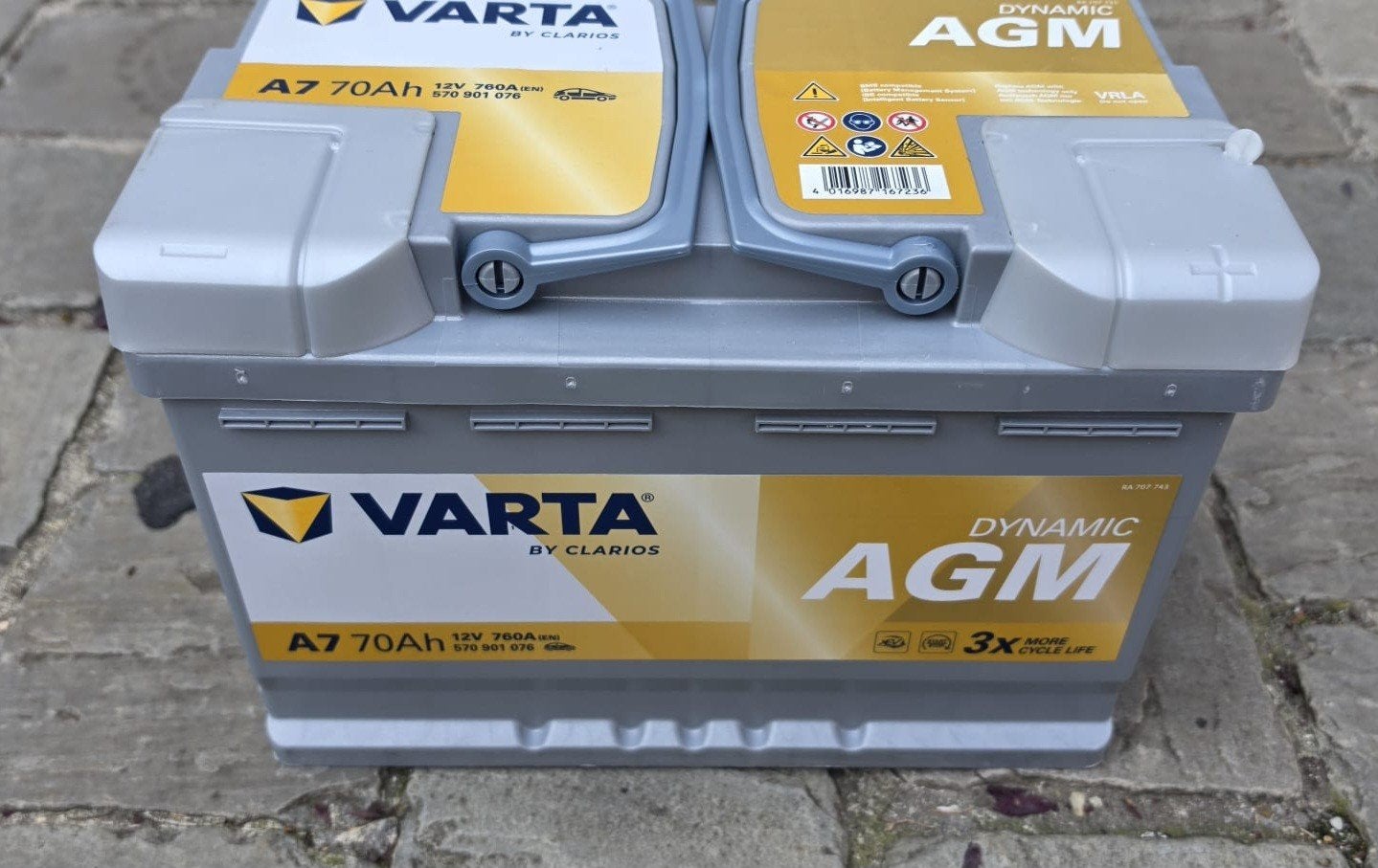 Varta AGM start/stop 70Ah/760A
Neuve, Autos : Pièces & Accessoires