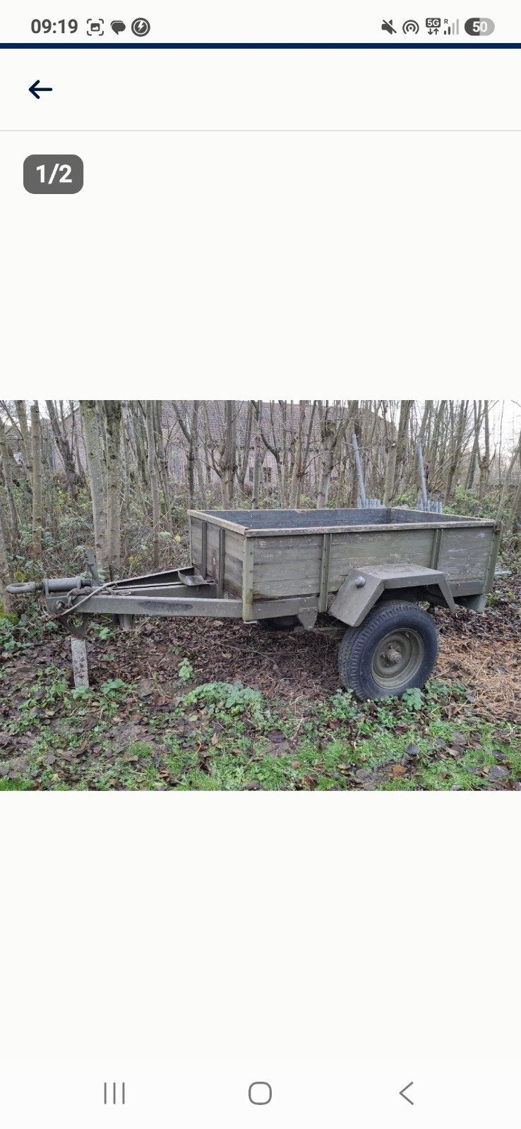 Remorque agricole / forestière, Autos : Divers, Remorques, Enlèvement