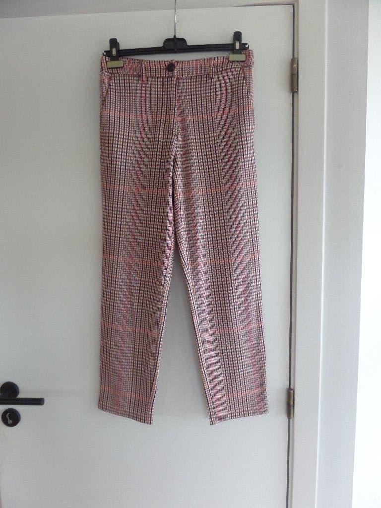 Broek geruit Vila, Ophalen of Verzenden, Zo goed als nieuw, Roze, Maat 36 (S)