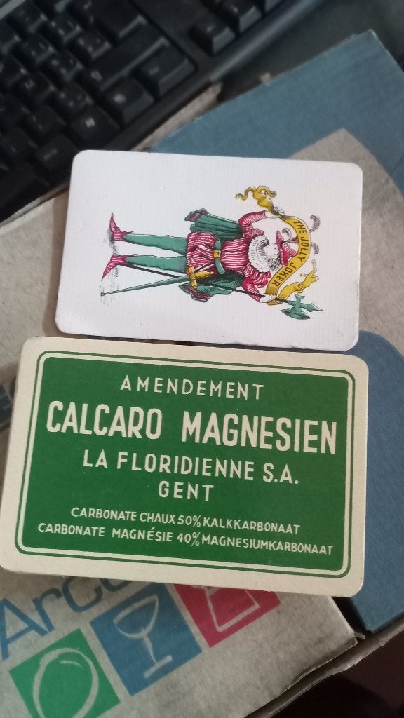 GENT calcaro magnesien 52+1, Verzamelen, Speelkaarten, Jokers en Kwartetten, Ophalen of Verzenden