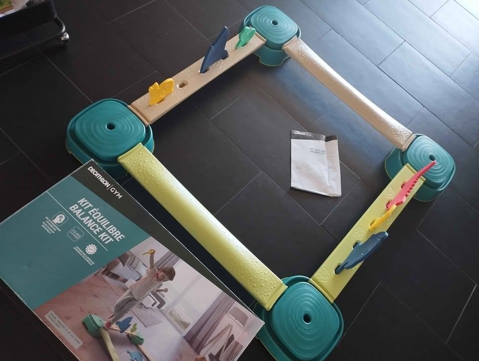 Evenwichtsparcours balanceerparcours decathlon, Kinderen en Baby's, Speelgoed | Overig, Ophalen, Zo goed als nieuw, Jongen of Meisje
