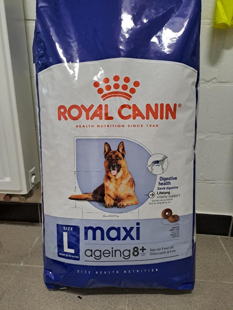 Royal Canin size L maxi ageing 8+, 15kg, Ophalen