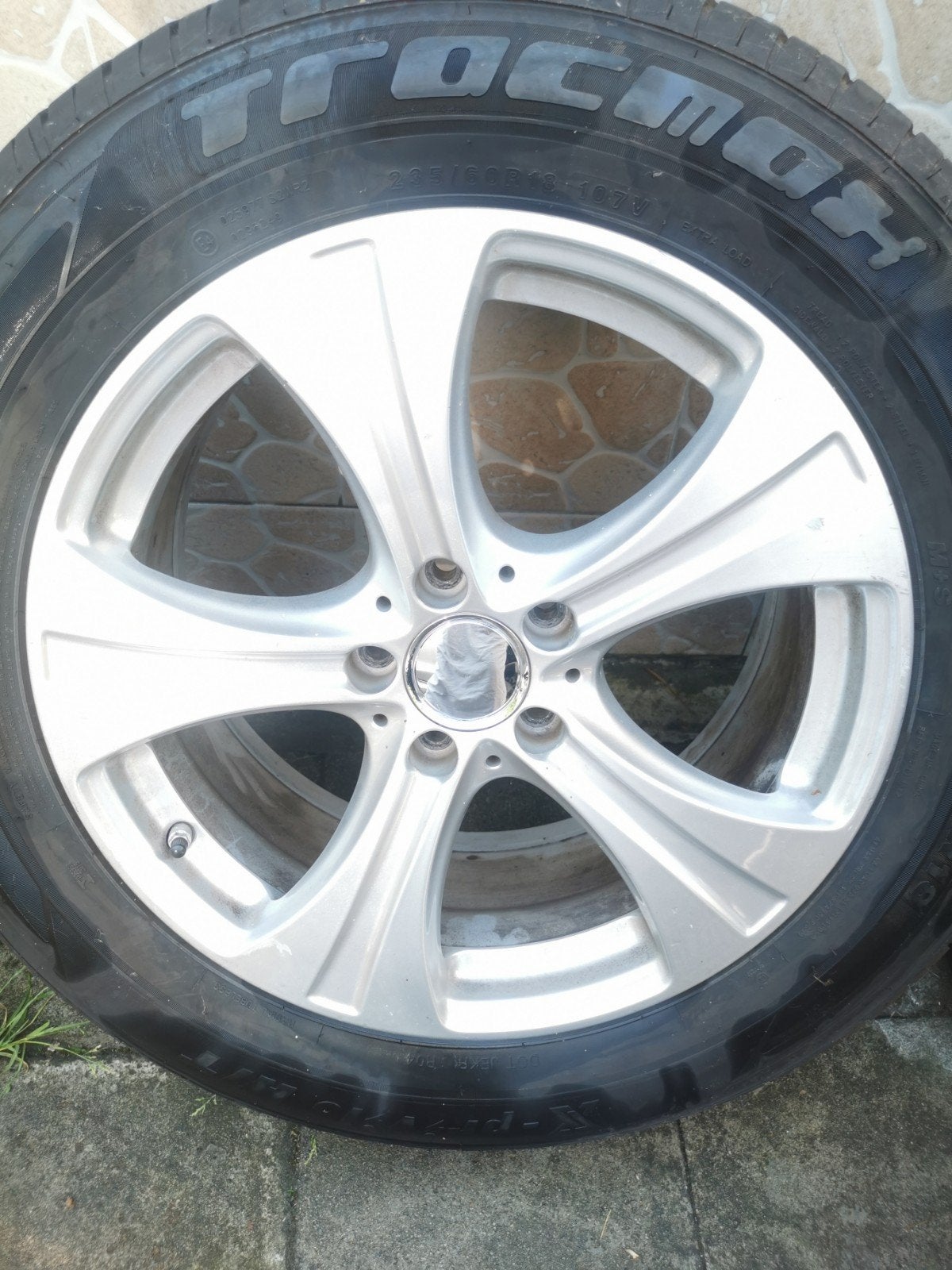 Mercedes ganten +banden 235/60 /18, Auto-onderdelen, Banden en Velgen, Ophalen, Band(en)