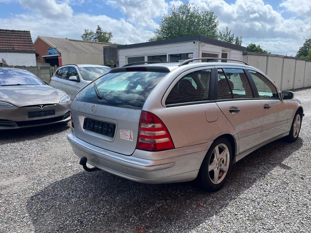 Mercedes C220 CDI 2004, Autos, 2198 cm³, Argent ou Gris, Achat, Entreprise