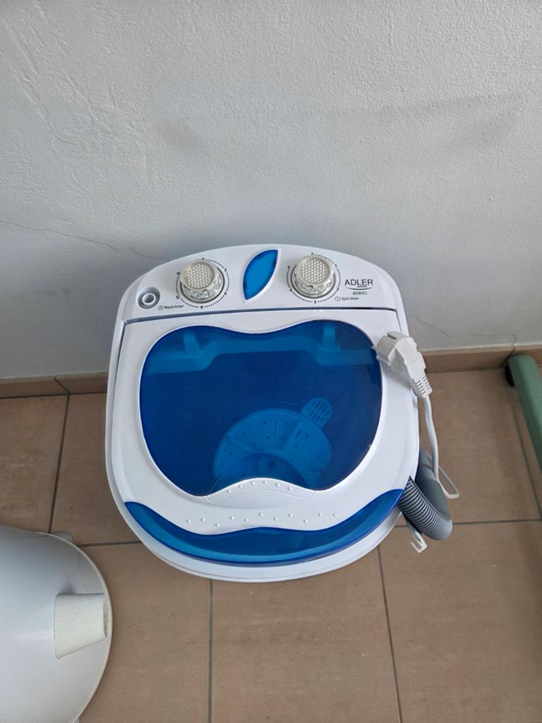 Camping wasmachine Adler, Ophalen