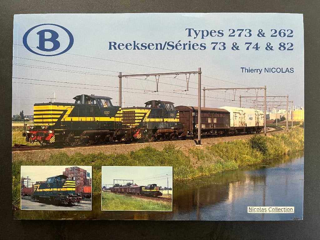 NMBS SNCB Type 273 en 262 – Reeks/Série 73, 74, 82, Enlèvement ou Envoi, Neuf, Nicolas Collection, Train