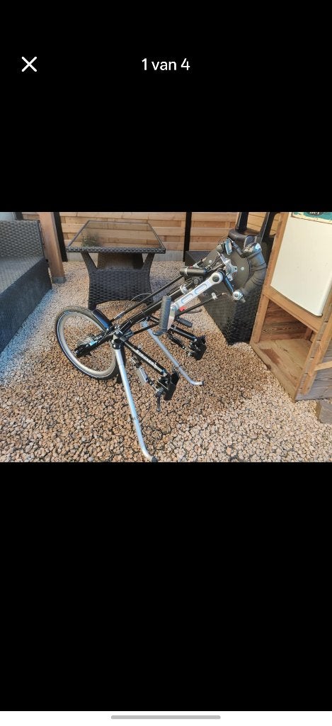 Vélo à main Stricker City 7, Divers, Chaises roulantes, Comme neuf, Fauteuil roulant manuel, Enlèvement