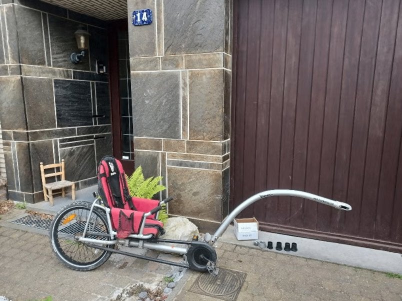 Vélo remorque Weehoo, Enlèvement, Comme neuf