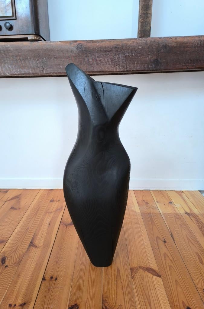 Sculptuur. Houten beeld., Ophalen of Verzenden