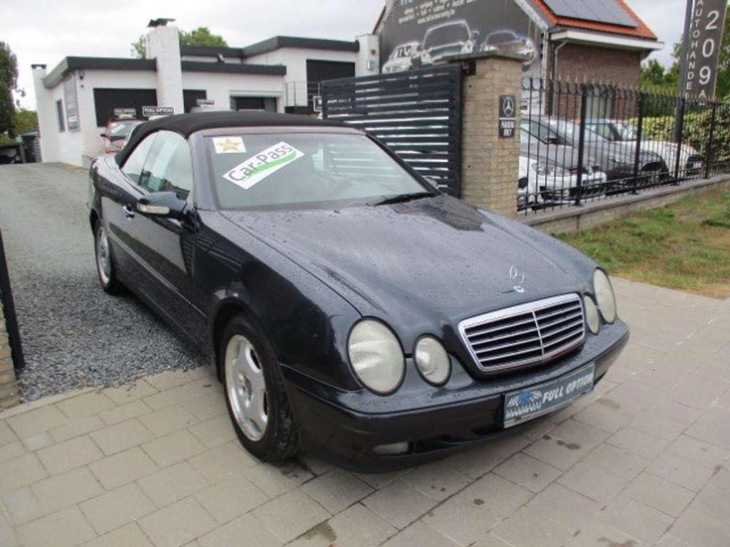 Mercedes-Benz CLK 200 CLK Cabrio 200 ELEGANCE FULL OPTION FA, Auto's, 100 kW, Gebruikt, Euro 6, 4 cilinders
