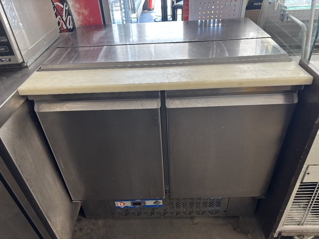 Professionele gekoelde werkbank 600L – RVS – werkend, Ophalen, Gebruikt, Koelen en Vriezen