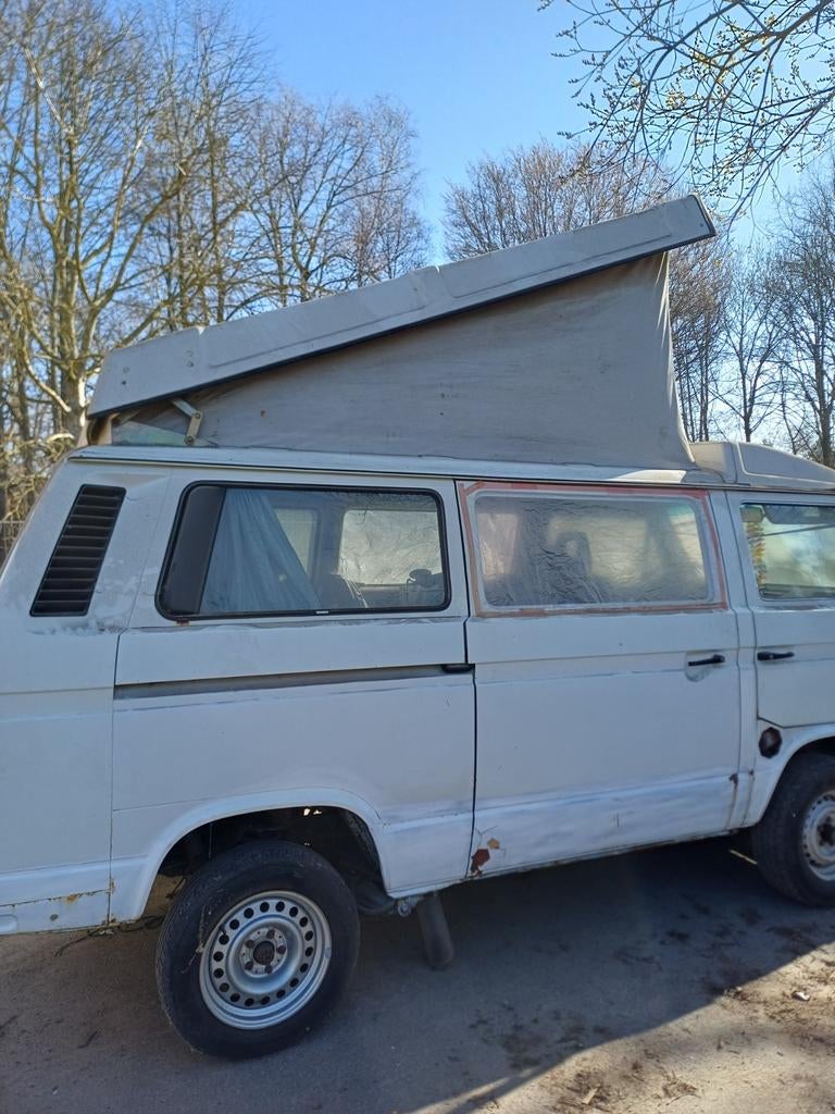 Volkswagen T3 Hefdak westfalia, Caravanes & Camping, Particulier, Toit relevable, Westfalia
