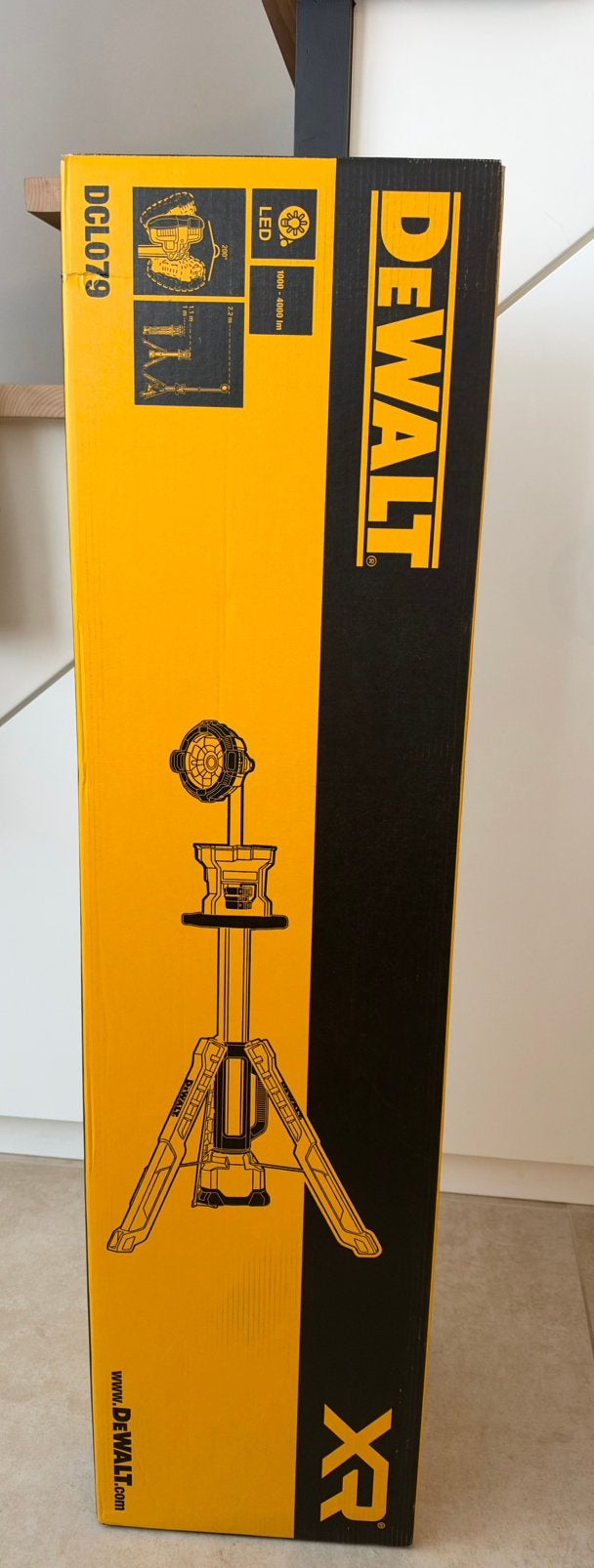 DCL079-XJ DEWALT Eclairage de chantier, Doe-het-zelf en Bouw, Ophalen of Verzenden, Nieuw, Lamp, Met statief