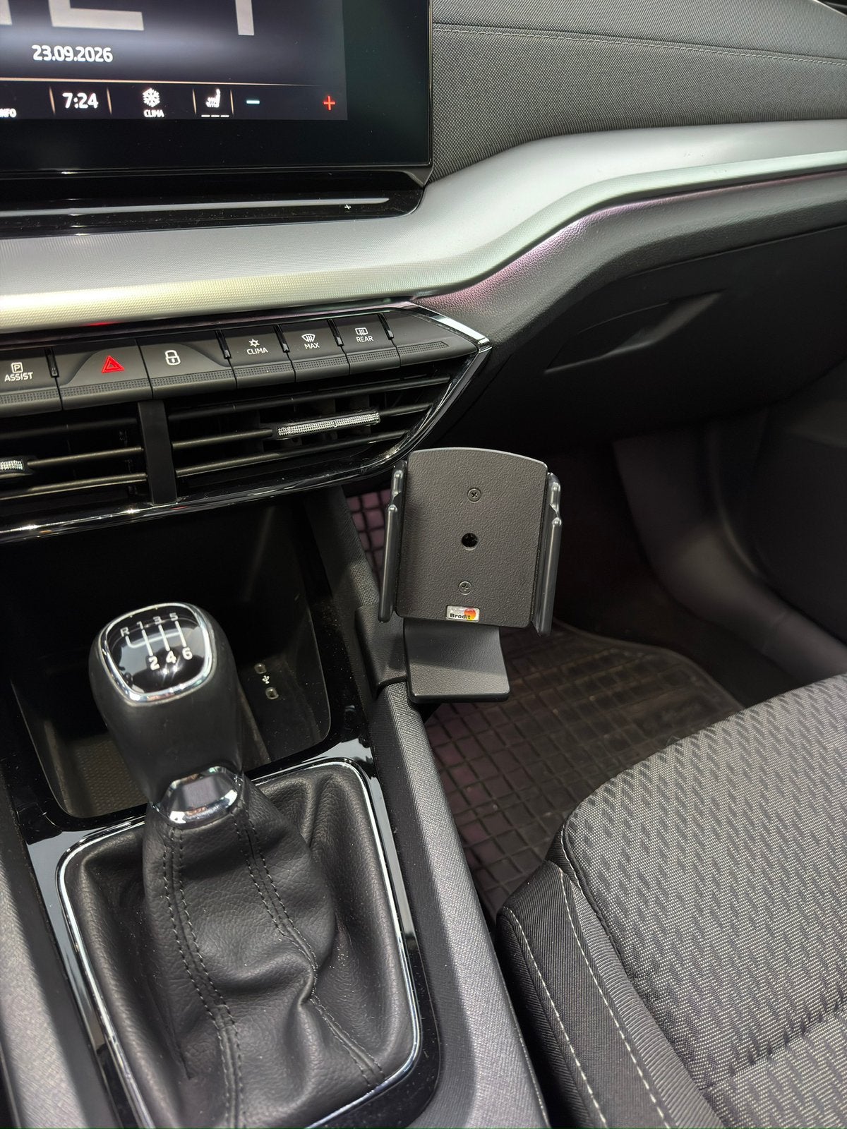 Skoda octavia 4 Brodit telefoonhouder, Enlèvement, Comme neuf, Voiture