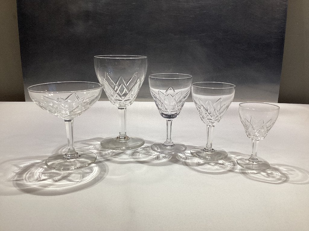 Vaisselle en cristal. SER025/iA., Enlèvement
