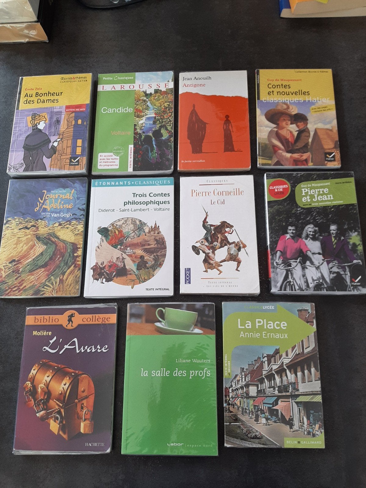 Divers livres classiques, Boeken