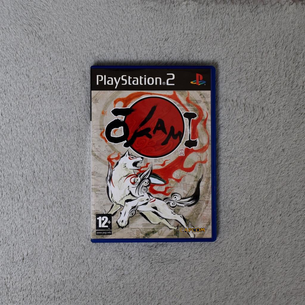 Okami PS2 Adventure Capcom Complete in zeer goede staat, Games en Spelcomputers, Avontuur en Actie, 1 speler, Ophalen of Verzenden
