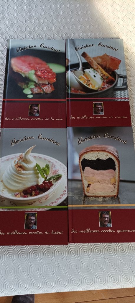 Les meilleures recettes de Christian Constant 4 livres NEUFS, Enlèvement ou Envoi, Neuf, Christian Constant