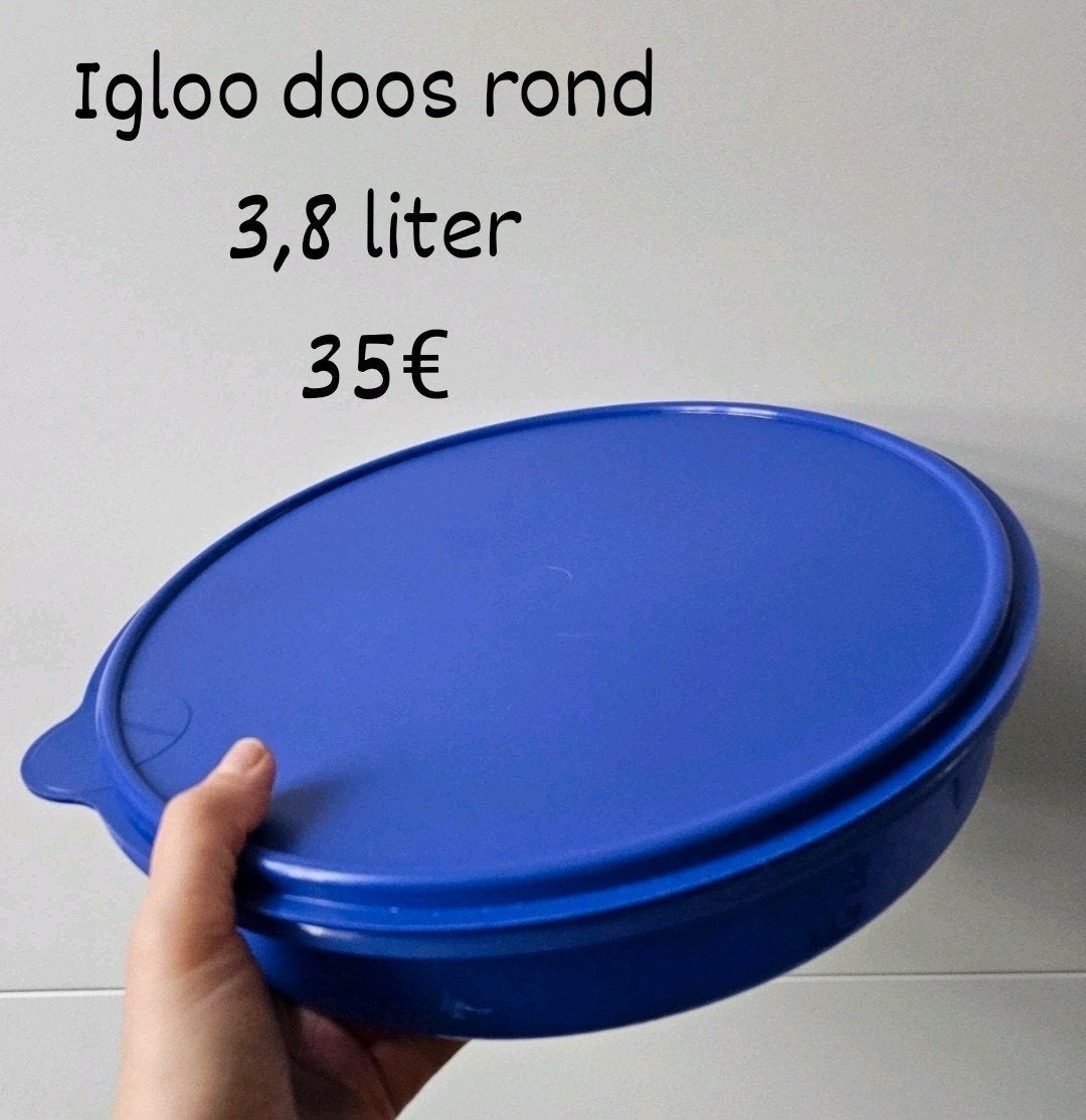 Boîte à igloo Tupperware ronde, Enlèvement ou Envoi, Neuf