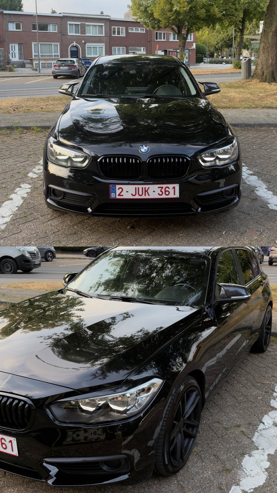BMW 116i M Sport Style | 2015 | 168,000 KM | CarPlay| €7,700, Auto's, Achterwielaandrijving, 4 cilinders, Leder en Stof, Zwart
