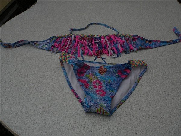 Mooie bikini Power Fower 164/170, Enfants & Bébés, Enlèvement ou Envoi, Power Flower, Utilisé, Vêtements de sport ou Maillots de bain