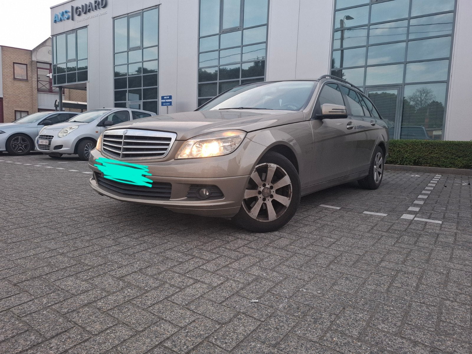 Mercedes c200 cdi- Automaat- Full Option- 136pk, Auto's, Zwart, Beige, Leder, 5 deurs