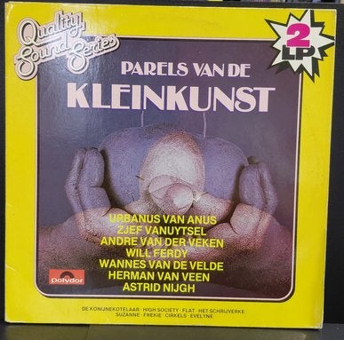 Dubbel LP Parels van de Kleinkunst, Cd's en Dvd's, Vinyl | Nederlandstalig, LP, Gebruikt, Cabaret of Kleinkunst, Ophalen of Verzenden