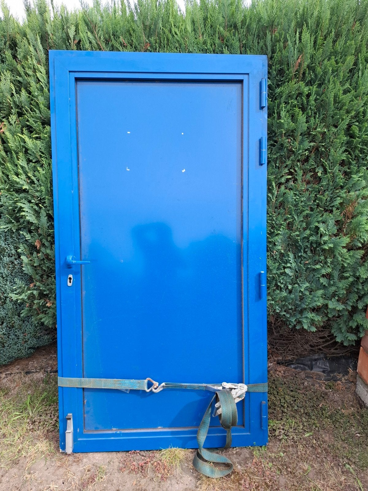 porte extérieur  en alu, Bricolage & Construction, Enlèvement, Utilisé, Aluminium