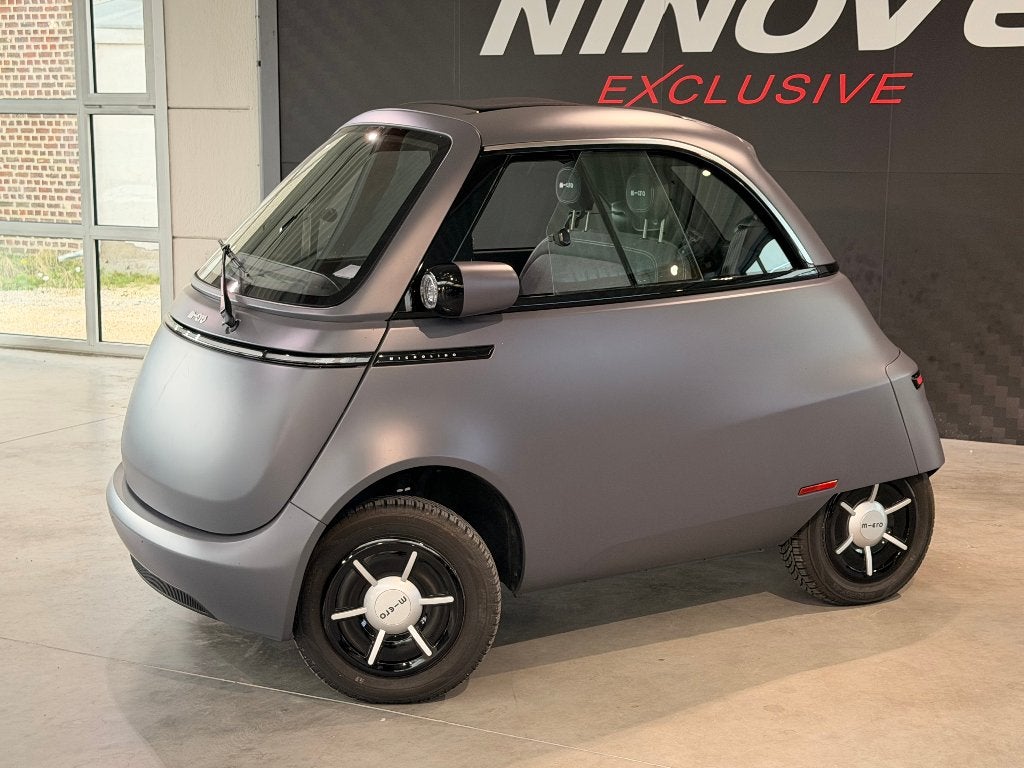 Microlino Édition 14 kWh * Permis de conduire B * 90 km/h, Autos, Argent ou Gris, Achat, Euro 6, Entreprise