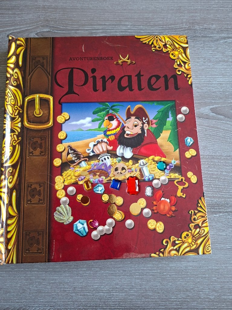 avonturenboek Piraten, Boeken, Kinderboeken | Jeugd | onder 10 jaar, Ophalen of Verzenden, Zo goed als nieuw, Fictie algemeen