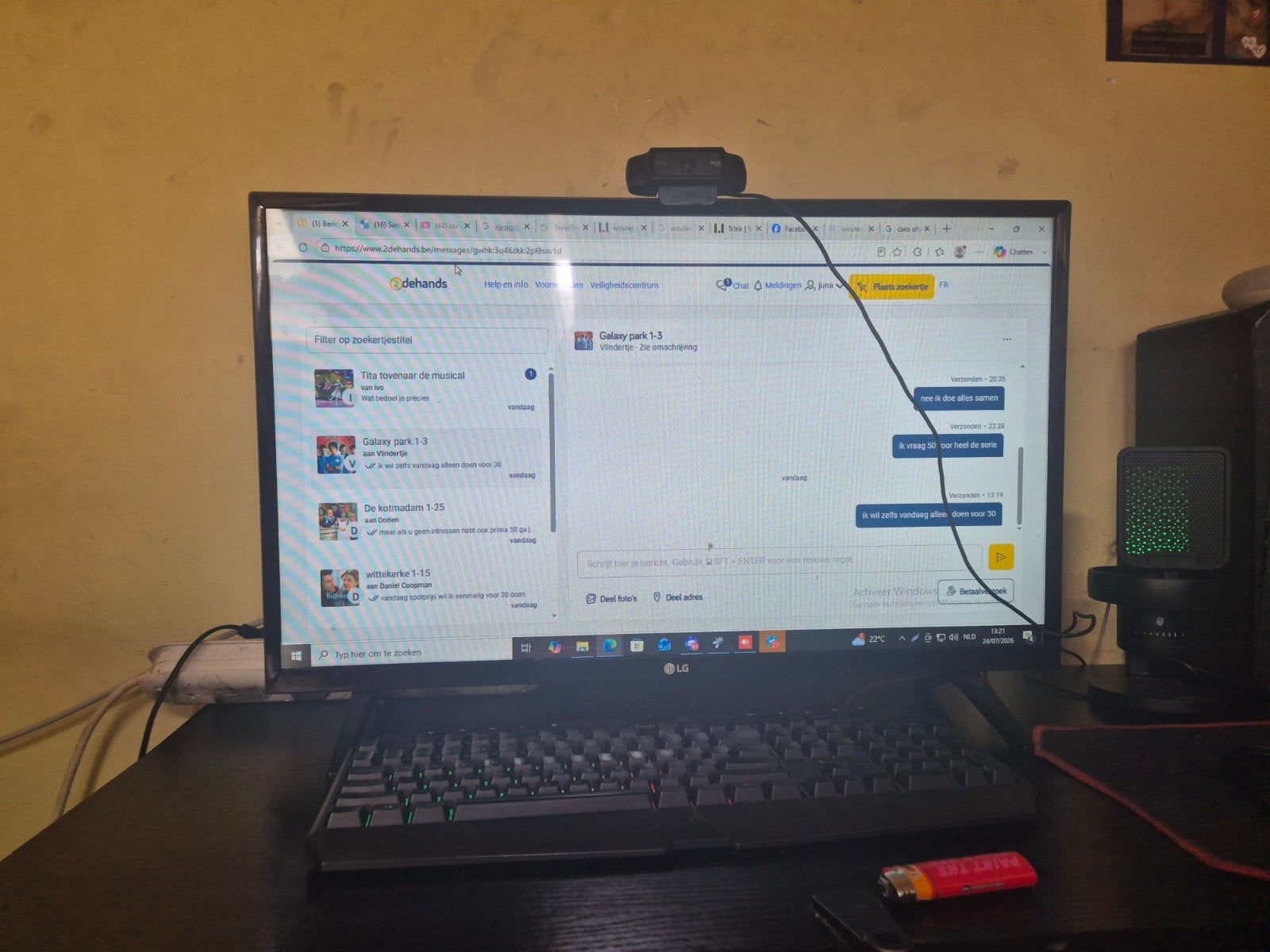 game pc met 2 schermen, Computers en Software, Ophalen of Verzenden