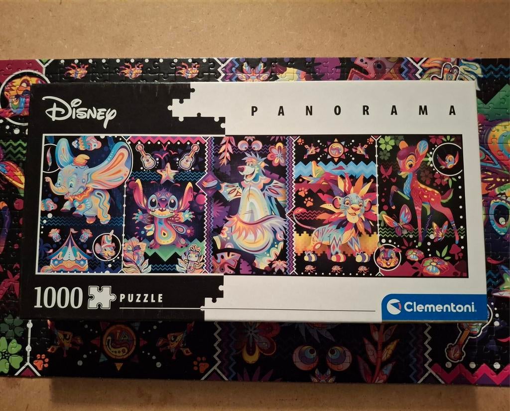 Disney panorama puzzel - Clementoni., Enlèvement