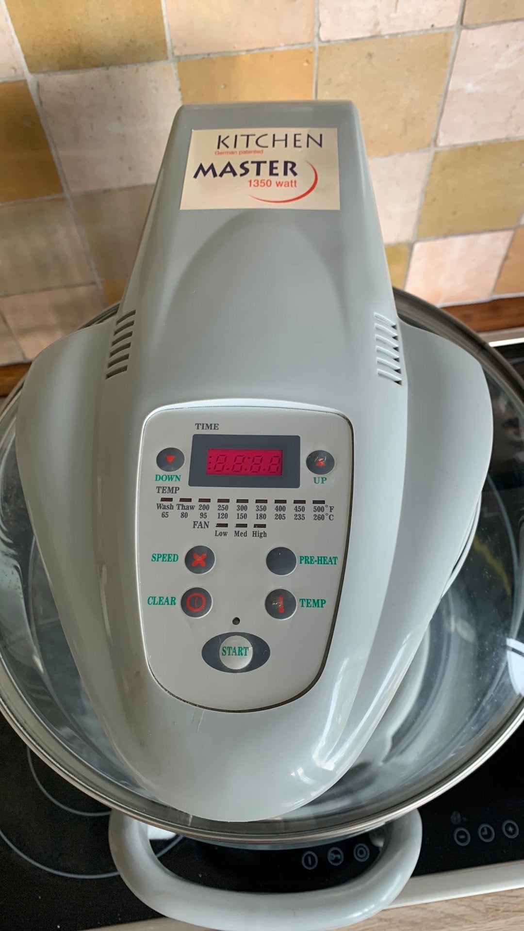 Kitchen Master 1350 Watt, Moins de 45 cm, Enlèvement, Utilisé, Air chaud