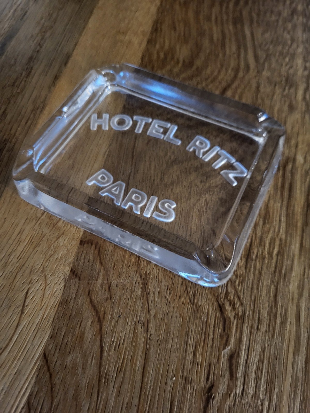 vintage asbak hotel Ritz Paris, Verzamelen, Ophalen of Verzenden