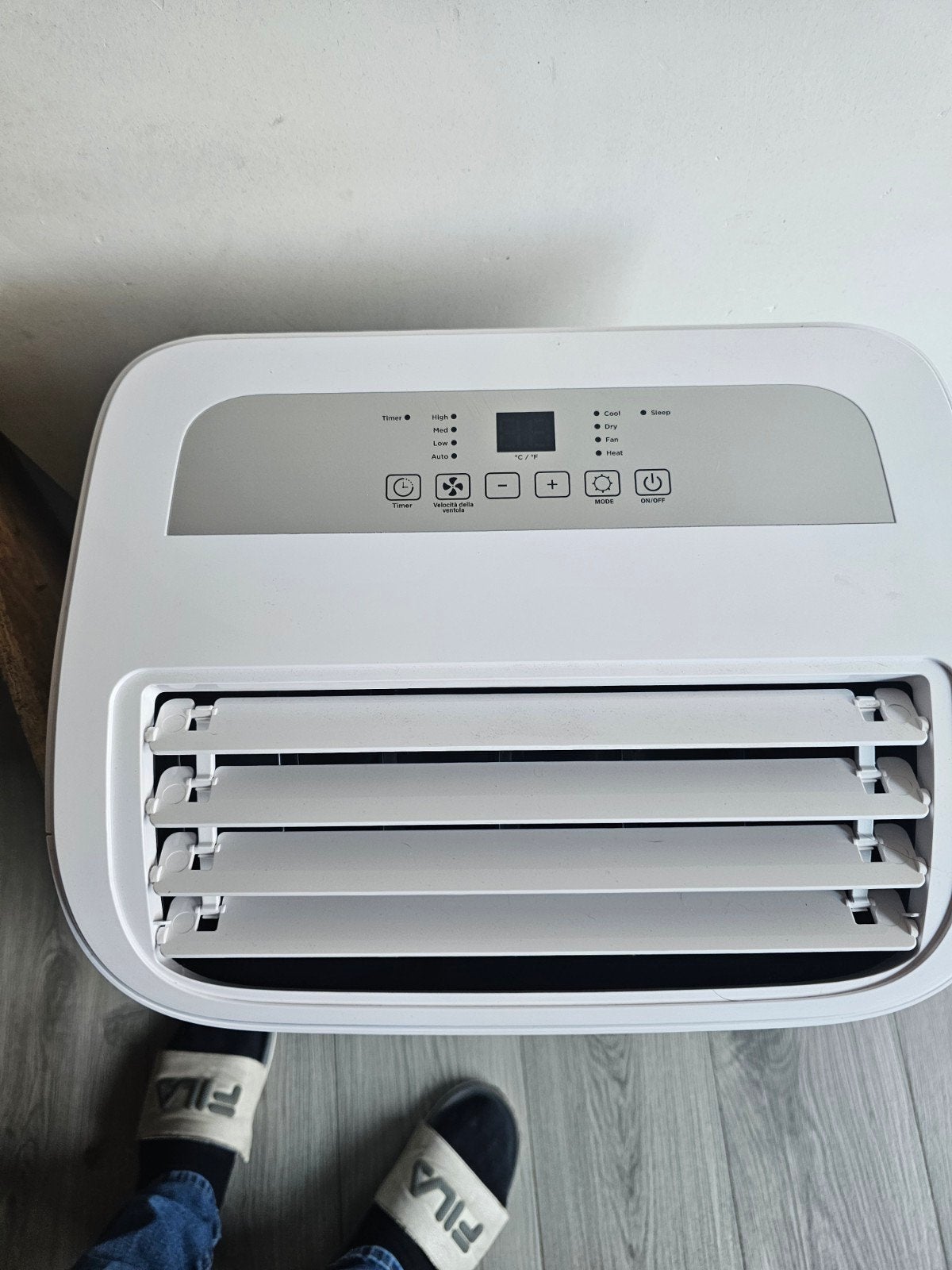 Nuova mobile airco, Elektronische apparatuur, Ophalen, Koelen en Ontvochtigen, Minder dan 60 m³, Timer