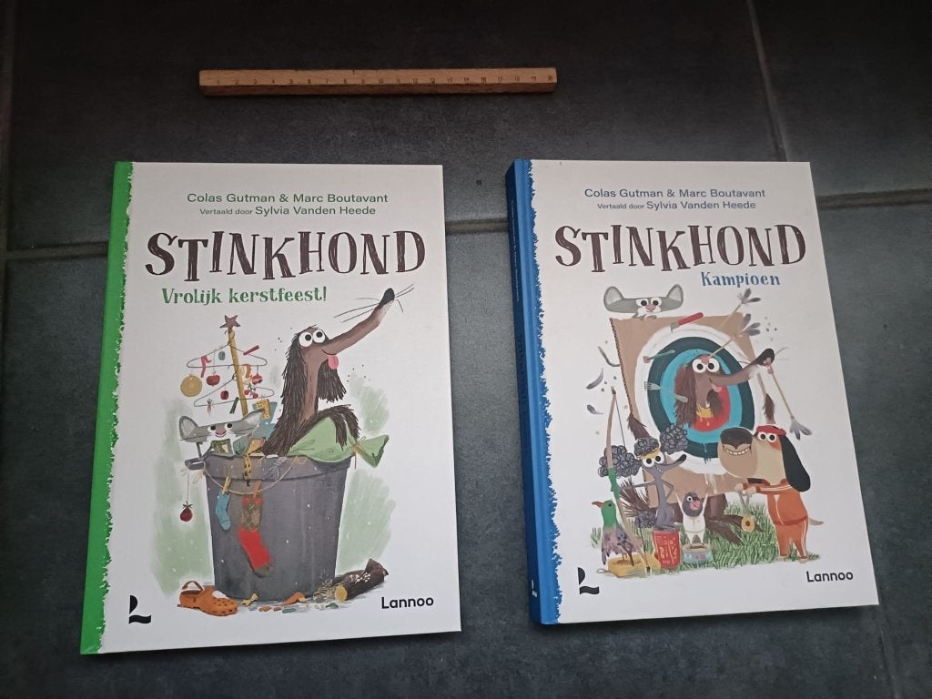 Twee jeugdboeken, Ophalen, Fictie algemeen, Zo goed als nieuw, Colas Gutman
