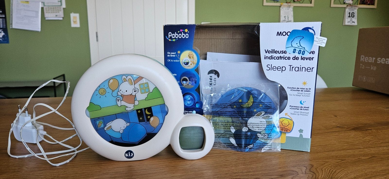 Kidsleep MOON slaapwekker, Ophalen, Zo goed als nieuw, Digitaal