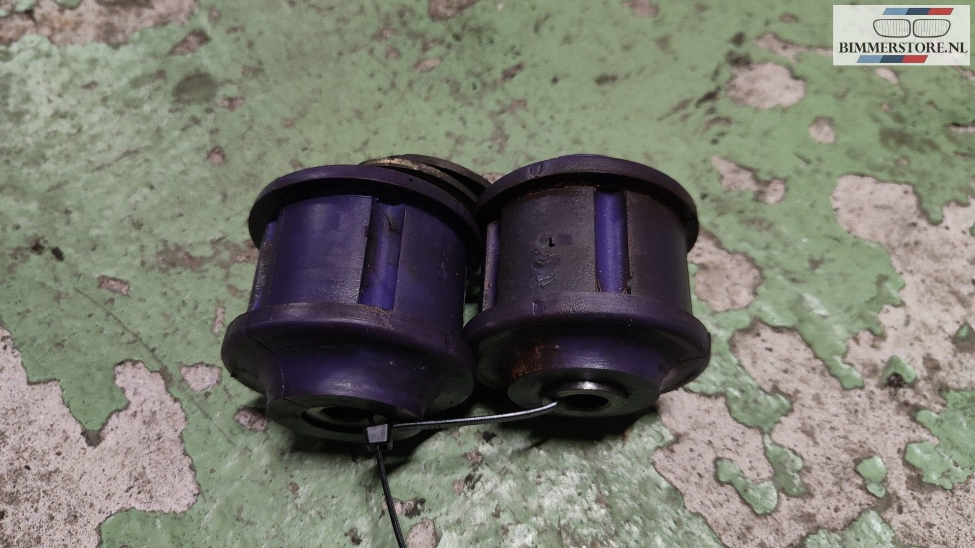 Gebruikte set Powerflex reactiearm rubbers PFF5-501 BMW 5-Se, Auto-onderdelen, Ophanging en Onderstel, BMW, Gebruikt, Ophalen of Verzenden