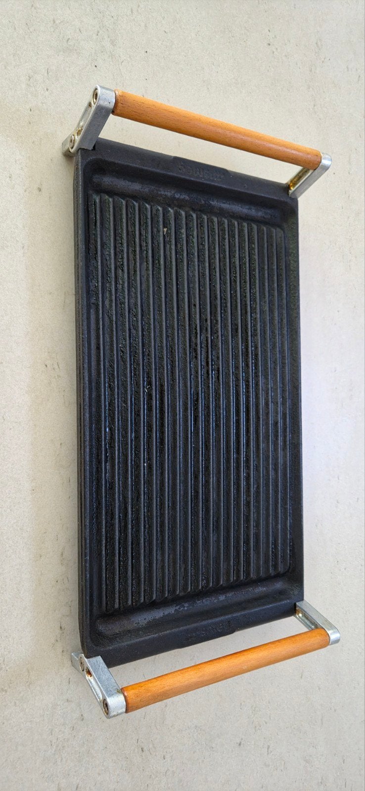 Originele Smeg Gietijzeren Grillplaat, Elektronische apparatuur, Ophalen, Gebruikt