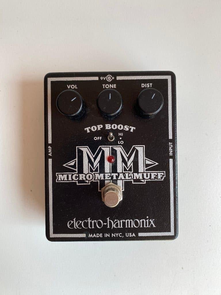 Pedaal Micro Metal Muff MM Electro-Harmonix, Muziek en Instrumenten, Effecten, Ophalen of Verzenden, Nieuw, Distortion, Overdrive of Fuzz
