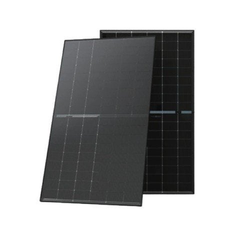 9 Zonnepanelen 500 Watt Full Black Bifacial Glas-Glas, Doe-het-zelf en Bouw, Zonnepanelen en Toebehoren, Ophalen, Nieuw, Paneel