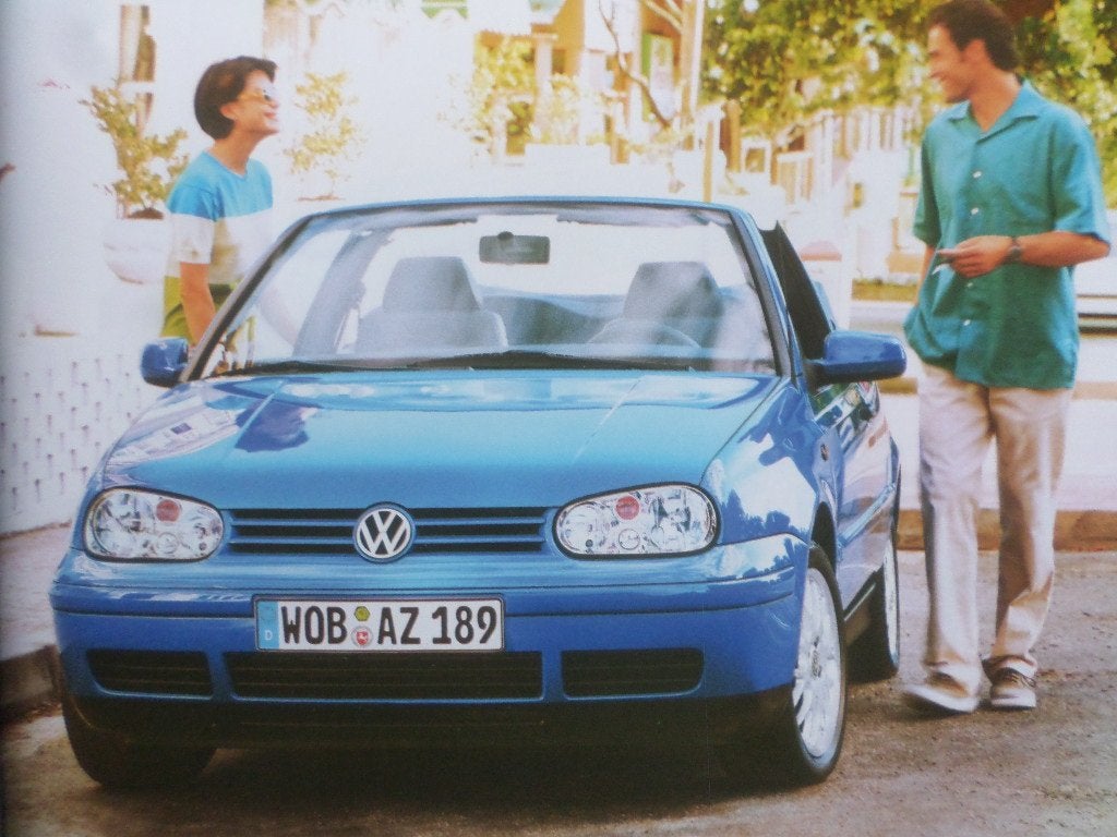 Brochure de la Volkswagen VW Golf Cabrio - FRANÇAIS, Enlèvement ou Envoi, Volkswagen